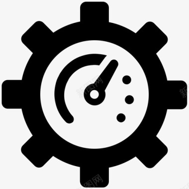 性能风格表演图标图标
