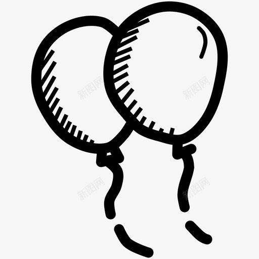 气球袋装空气充气浮筒图标svg_新图网 https://ixintu.com 充气浮筒 圣帕特里克日 圣帕特里克涂鸦 庆祝 橡胶袋 气球 氧气囊 爱尔兰 节日 袋装空气 飞船