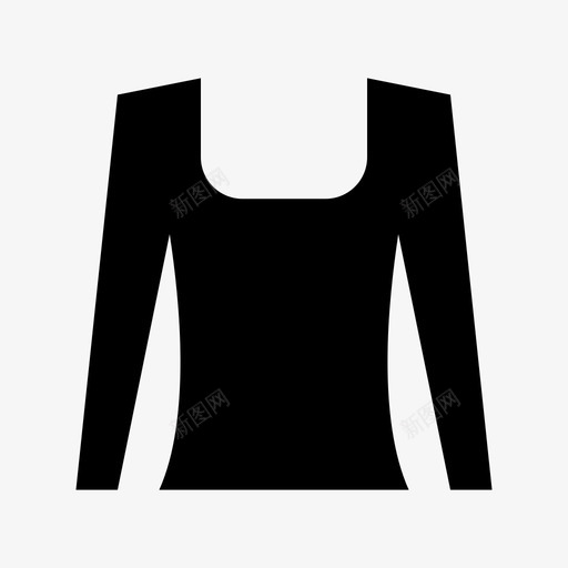 衬衫女衬衫女装图标svg_新图网 https://ixintu.com T恤 上衣 夏装 女式上衣 女衬衫 女装 服装材料设计图标 棉质 背心 衬衫
