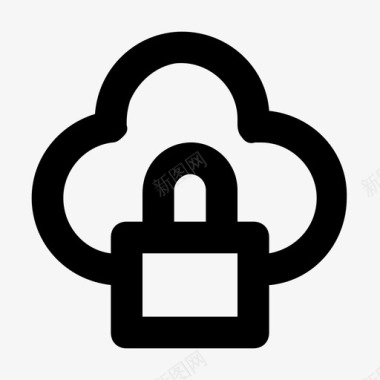 云安全保险箱隐私代码图标图标