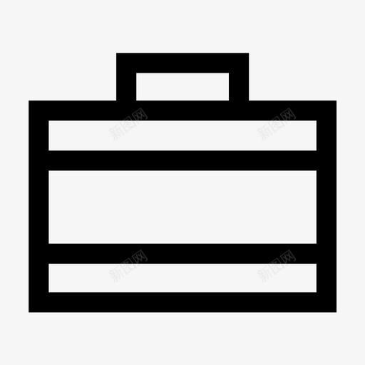 手提箱蛋糕木箱图标svg_新图网 https://ixintu.com 宽 工作 手提箱 旅行 木箱 杰作 纺纱 蛋糕 行李