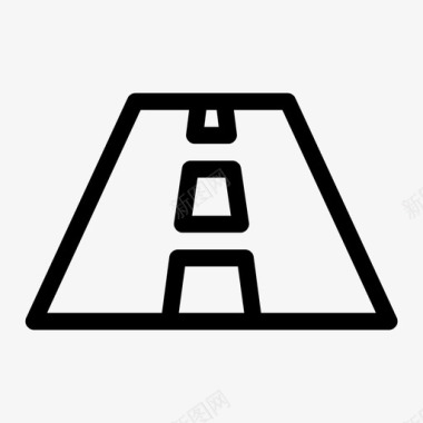 道路沥青汽车图标图标