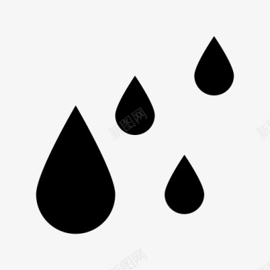 雨滴出售雨天图标图标