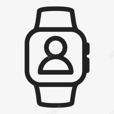 smartwatch用户unionsubstract图标图标
