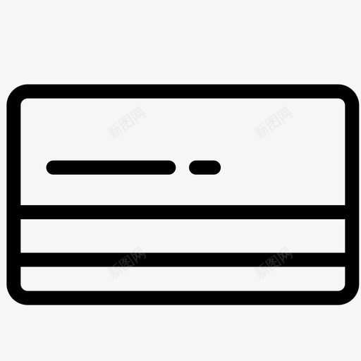 信用卡塑料以后付款图标svg_新图网 https://ixintu.com 以后付款 信用卡 充值卡 商务和金融 塑料 插入支付 磁条 钱 银行卡