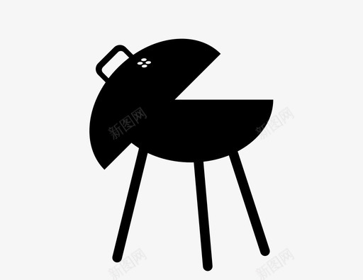 烧烤吸烟派对图标svg_新图网 https://ixintu.com 七月 厨师 吸烟 夏季烧烤 派对 炊具 烧烤 第四 食物准备