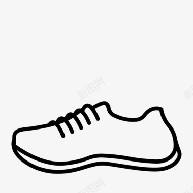 跑鞋运动服运动鞋图标图标