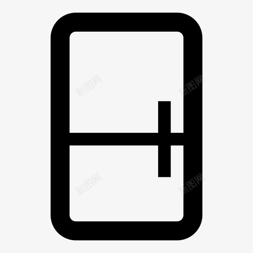 冰箱门食物图标svg_新图网 https://ixintu.com 冰箱 厨房 有用的图标电子电器 门 食物