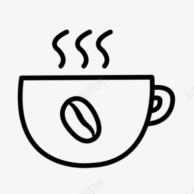 咖啡醒醒办公室图标图标