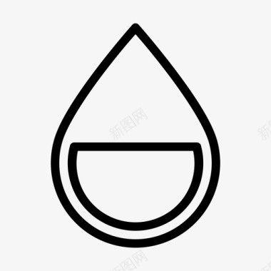 水滴信息元素图标图标