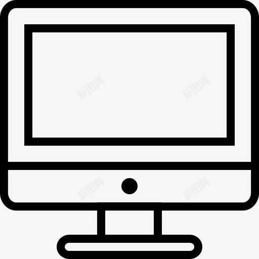 显示器板计算机图标svg_新图网 https://ixintu.com imac 台式机 新闻 显示器 板 电子设备第二卷 计算机