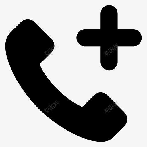 添加呼叫个人多个图标svg_新图网 https://ixintu.com 个人 加上 多个 家庭 对话 拨号程序 添加呼叫 添加呼叫方 符号卷1 通信