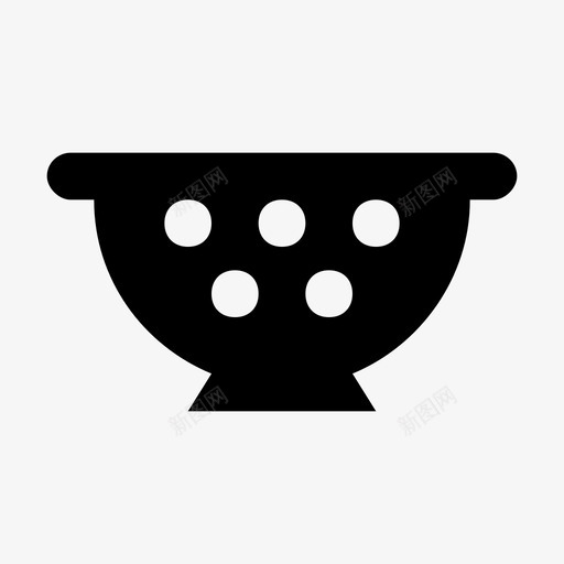 滤器已售筛子图标svg_新图网 https://ixintu.com 保持 厨房用具 厨房用具材料设计图标 已售 无 滤器 筛子 粗体 过滤器 黄金