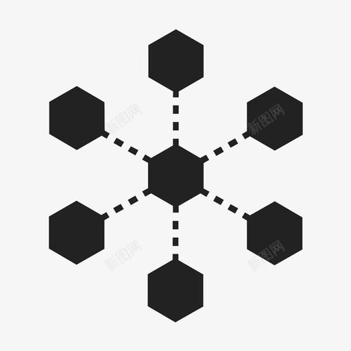 网络团队合作开始图标svg_新图网 https://ixintu.com 信息 分享 团队合作 开始 枢纽 查看 简历 组织 网络 认真 连接