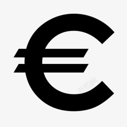 铸币欧元美国铸币图标高清图片