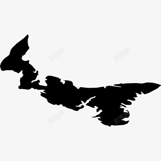 爱德华王子岛地点地图图标svg_新图网 https://ixintu.com 位置 加拿大 地图 地点 地理 大西洋 爱德华王子岛 穆塞尔 英语 鱼类