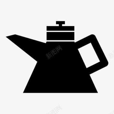 水壶煮沸早餐图标图标