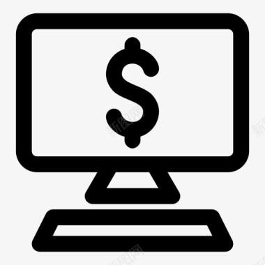 网上银行浏览器支付网上业务图标图标