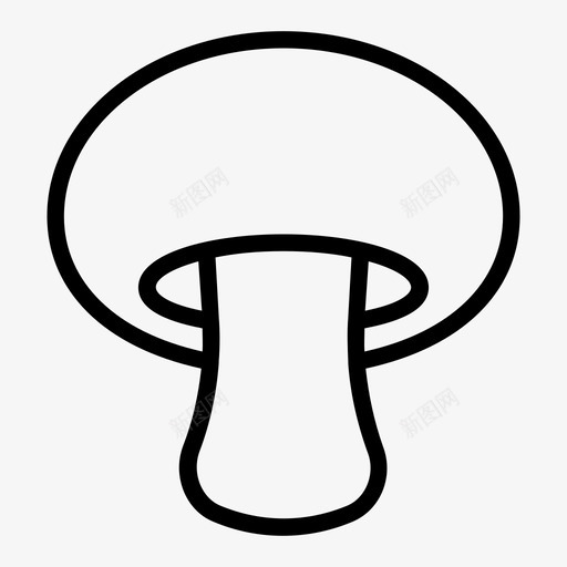 蘑菇素食蔬菜图标svg_新图网 https://ixintu.com 分析 图形 婴儿贝拉 开放式 文档 新鲜水果蔬菜 点击 真菌 素食 蔬菜 蘑菇