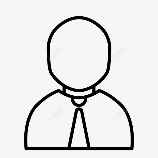 领带减法信号图标svg_新图网 https://ixintu.com 信号 减法 办公室 商务 工作 指示 用户包 男 转发 领带