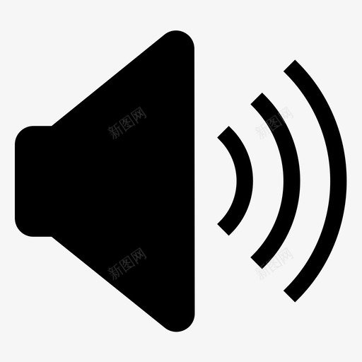 扬声器震颤悸动图标svg_新图网 https://ixintu.com 互联网 噪音 声音 悸动 扬声器 智能手机 最新技术 震颤 音量 音量扬声器 音频按钮