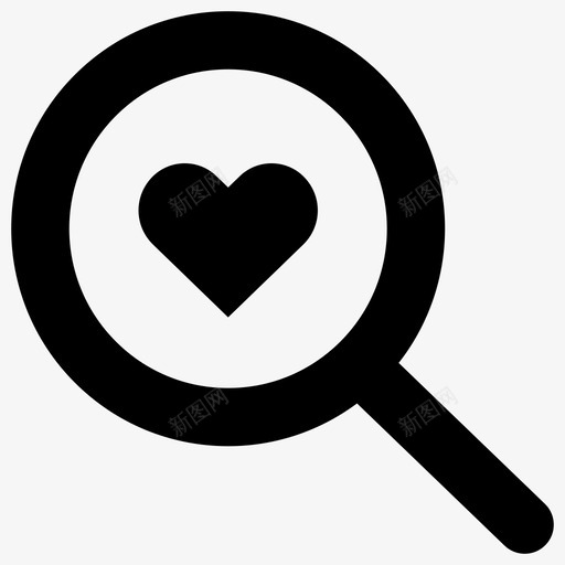寻找爱约会寻找图标svg_新图网 https://ixintu.com 关系 寻找 寻找爱 心 情人节图标 搜索 约会 镜头