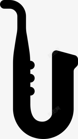 党建舒缓音乐萨克斯管乐器音乐图标高清图片