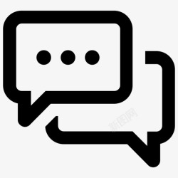 918讨论信息会话通话短信息图标高清图片