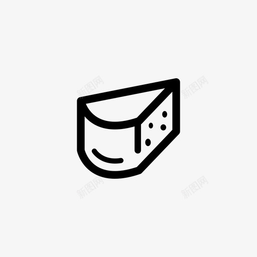 奶酪片新的多个图标svg_新图网 https://ixintu.com 另一个 吃 多个 奶酪片 新的 标记 联合 膳食 食物