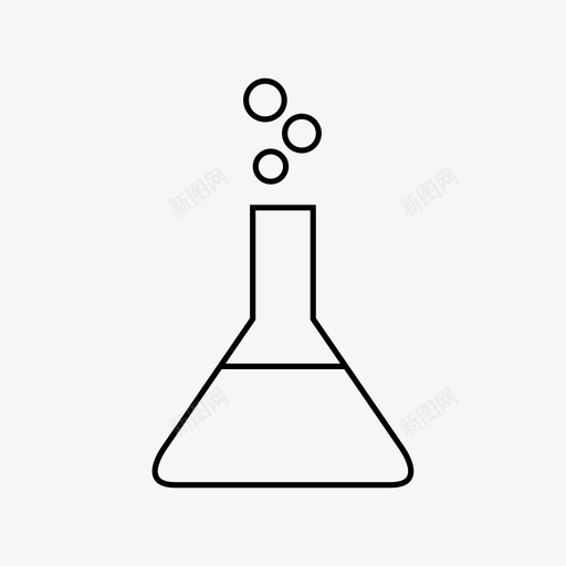 锥形烧瓶对象材料图标svg_新图网 https://ixintu.com 化学 实验 实验室 对象 展示件 材料 烧杯 物品 科学 锥形烧瓶 项目