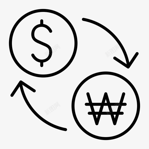 货币兑换简历开放图标svg_新图网 https://ixintu.com 占星术 商业 开放 投资 数据 简历 著名图标瘦 货币兑换 银行 风景