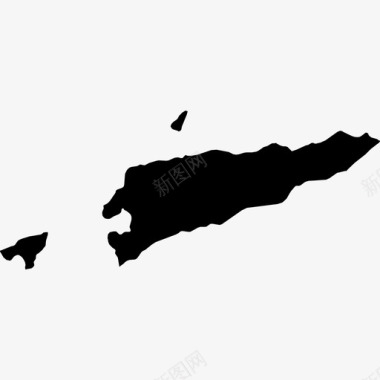 东帝汶地点不图标图标