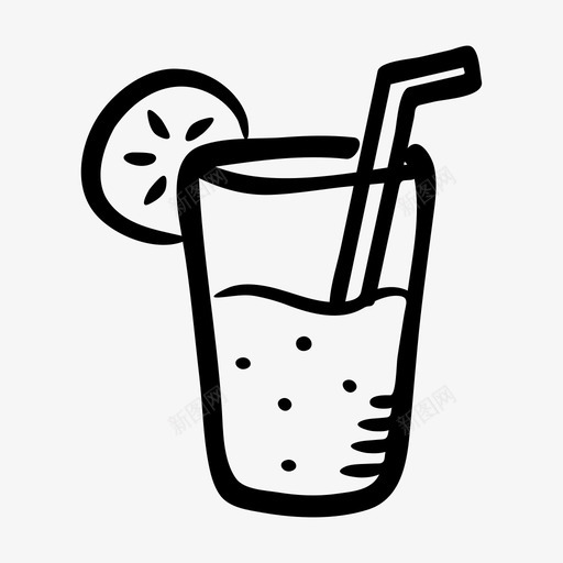 饮料点心派对图标svg_新图网 https://ixintu.com 可乐 奠酒 新鲜饮料 果汁 柠檬水 水 派对 海滩 液体 点心 食物 饮料