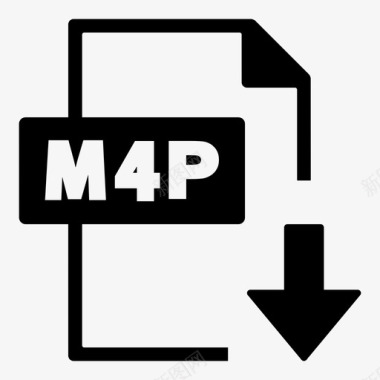 m4p文件格式nopehold图标图标