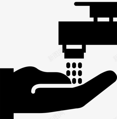 洗手肥皂洗手池图标图标