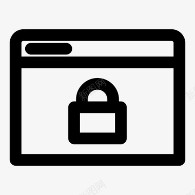 保护浏览器密码密钥图标图标