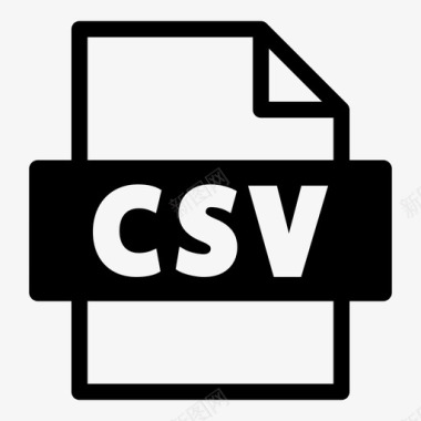 csv文件格式网络工作移动工作图标图标