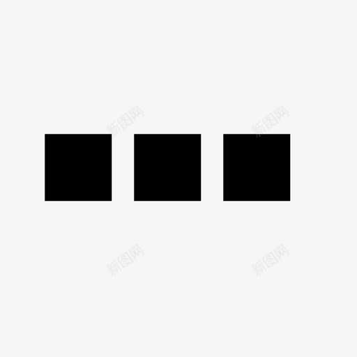 省略号首选项选项图标svg_新图网 https://ixintu.com 保留 否 已售出 按钮 用户界面第3卷实心 省略号 粗体 菜单 选项 金色 首选项