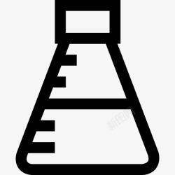 Dryingerlenmeyer烧瓶erlenmeyerflaskscience图标高清图片