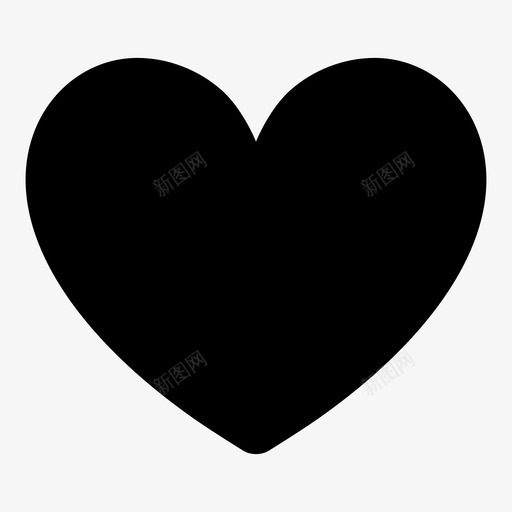 心情感核心图标svg_新图网 https://ixintu.com 喜欢 字形1用户界面 心 情人节 情感 核心 浪漫 爱