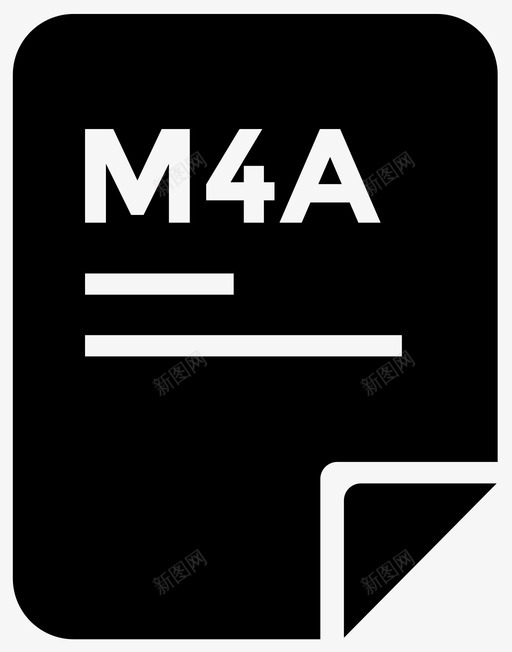 m4a文件苹果应用程序图标svg_新图网 https://ixintu.com m4a文件 图标 应用程序 数据 电影 程序 苹果 计算机 软件