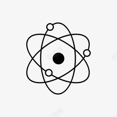 原子符号严肃图标图标
