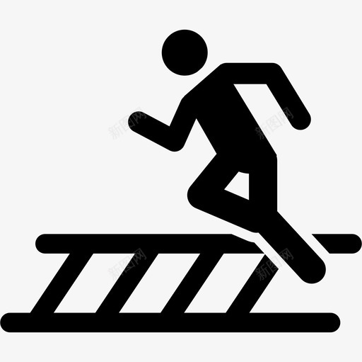人跑人游戏图标svg_新图网 https://ixintu.com 人 人跑 游戏