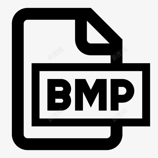 bmp文件导入图像文件图标svg_新图网 https://ixintu.com bmp文件 位图图像 图像文件 图片 导入 文件扩展名 文件类型 编辑