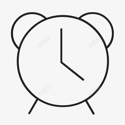 闹钟定时器时间设定图标svg_新图网 https://ixintu.com 下午四点 定时器 提醒 时间设定 熊 蜂鸣器 闹钟