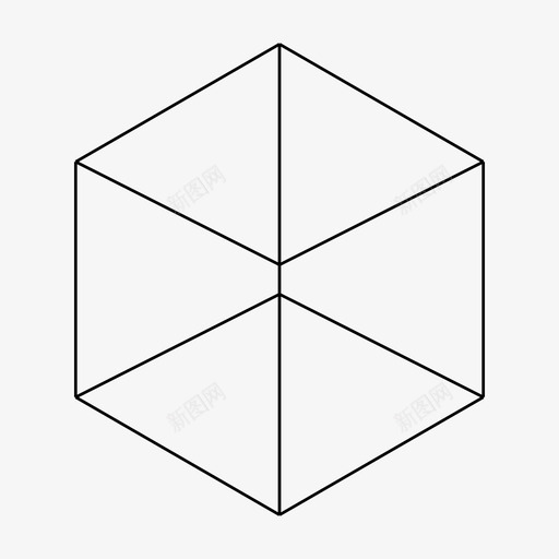 长方体神圣几何学多边形图标svg_新图网 https://ixintu.com 三维 几何形状 地球 多边形 方块 柏拉图式实体 正方形 神圣几何学 立方体 长方体