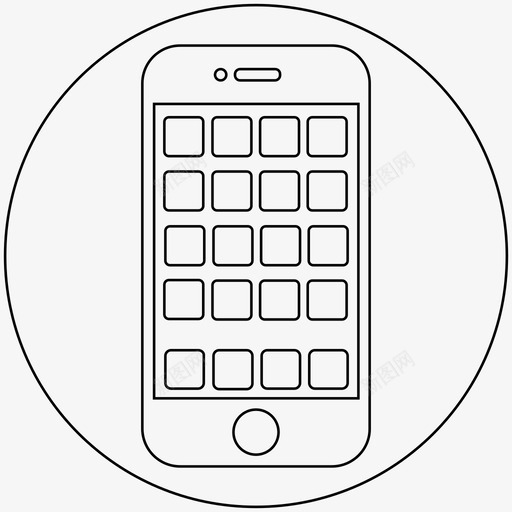 智能手机应用程序添加应用程序图标svg_新图网 https://ixintu.com 云上传云下载电话转移 应用程序 指示 智能手机应用程序 检查 添加 电话应用程序 联合 转下一个