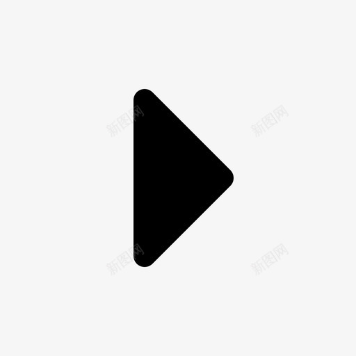 右加导航图标svg_新图网 https://ixintu.com 删除 前进 加 另一个 右 导航 小箭头 忽略 方向 箭头 联通