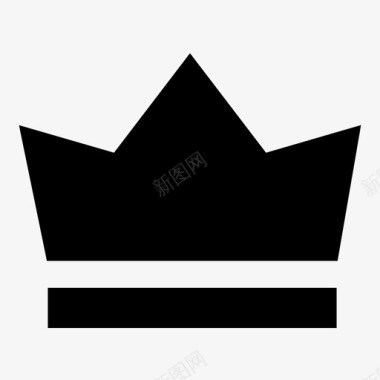 国王王冠皇家移除图标图标