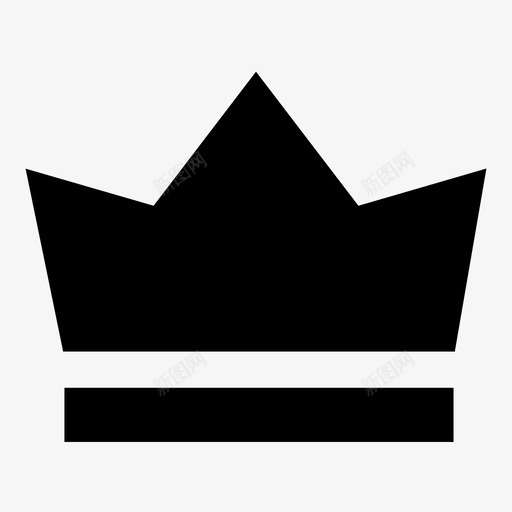 国王王冠皇家移除图标svg_新图网 https://ixintu.com 国王王冠 支票 新 标记 王冠 王后 王国 王子 皇家 移除 联盟